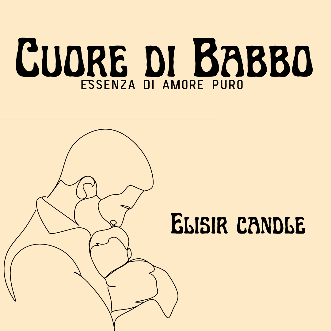 Cuore di Babbo - Candela artigianale