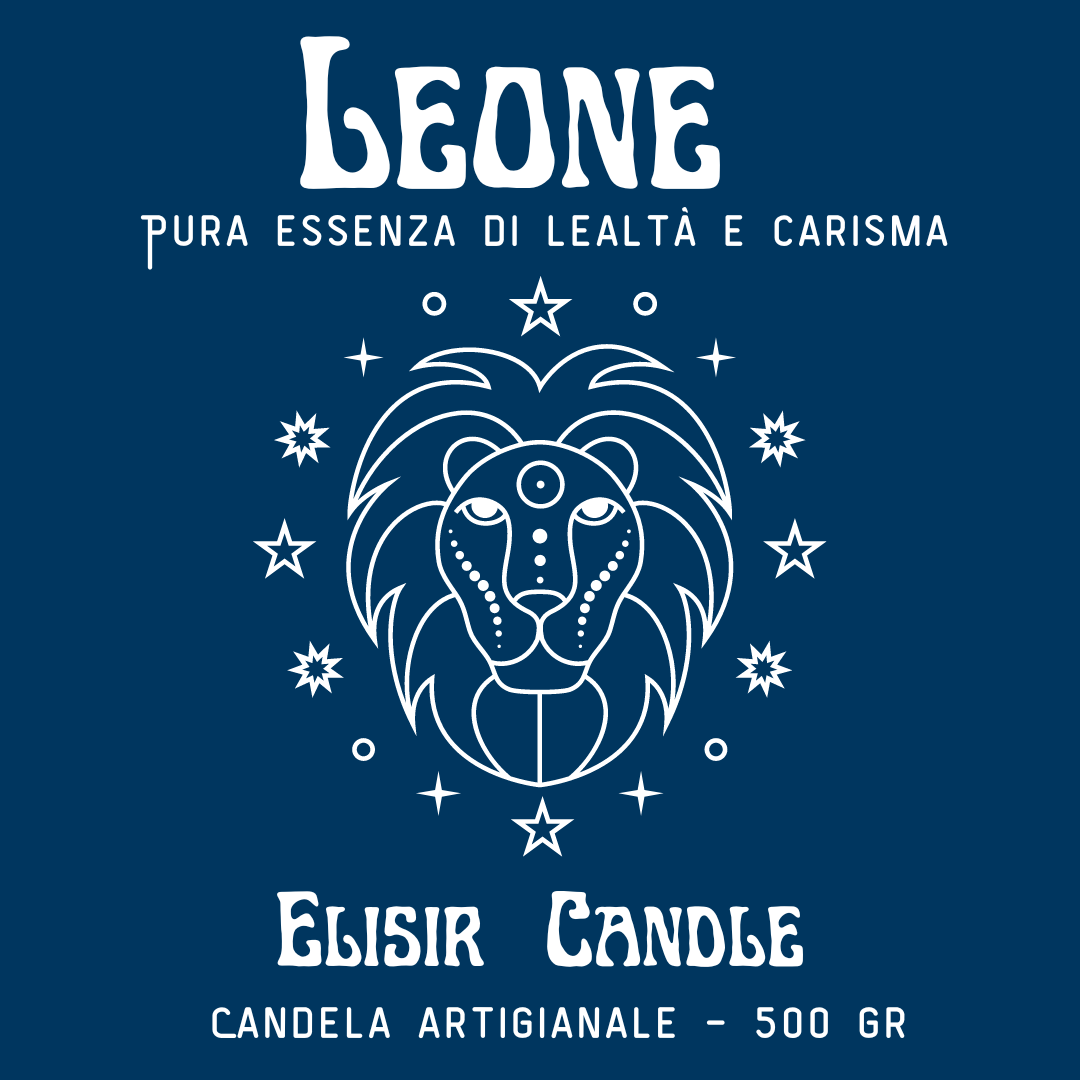 Leone - Candela zodiacale 500 gr