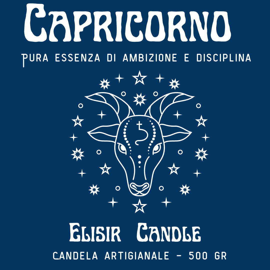 Capricorno - Candela zodiacale 500 gr