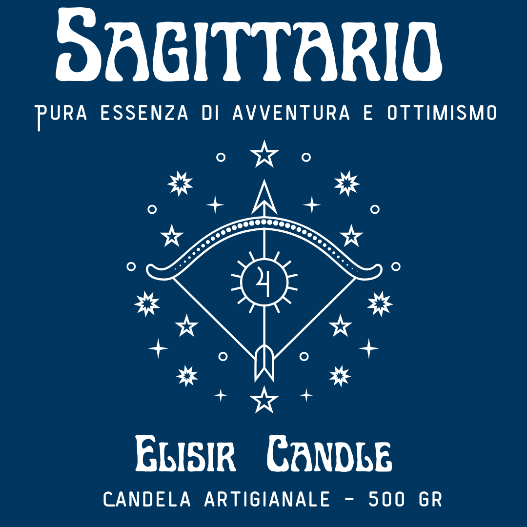 Sagittario - Candela zodiacale 500 gr