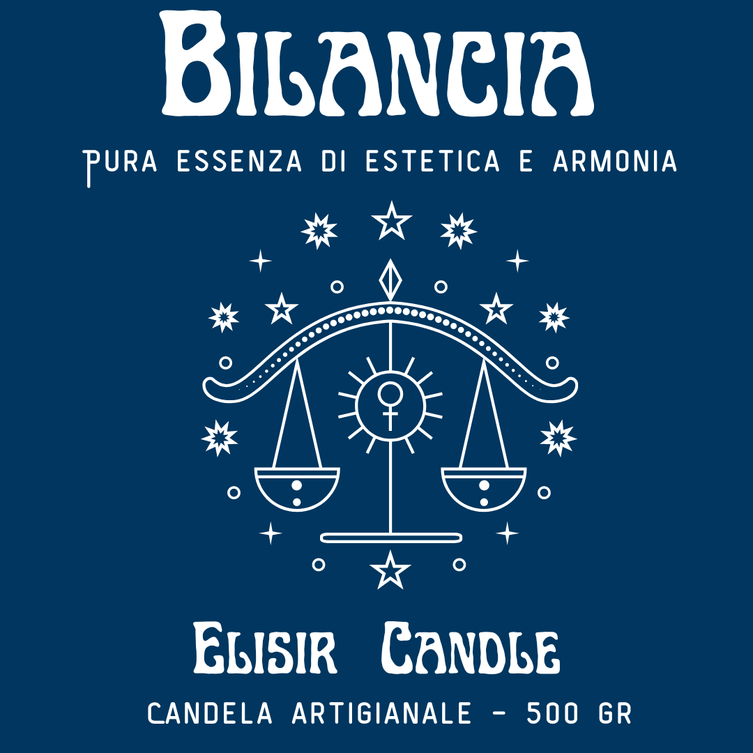 Bilancia - Candela zodiacale 500 gr