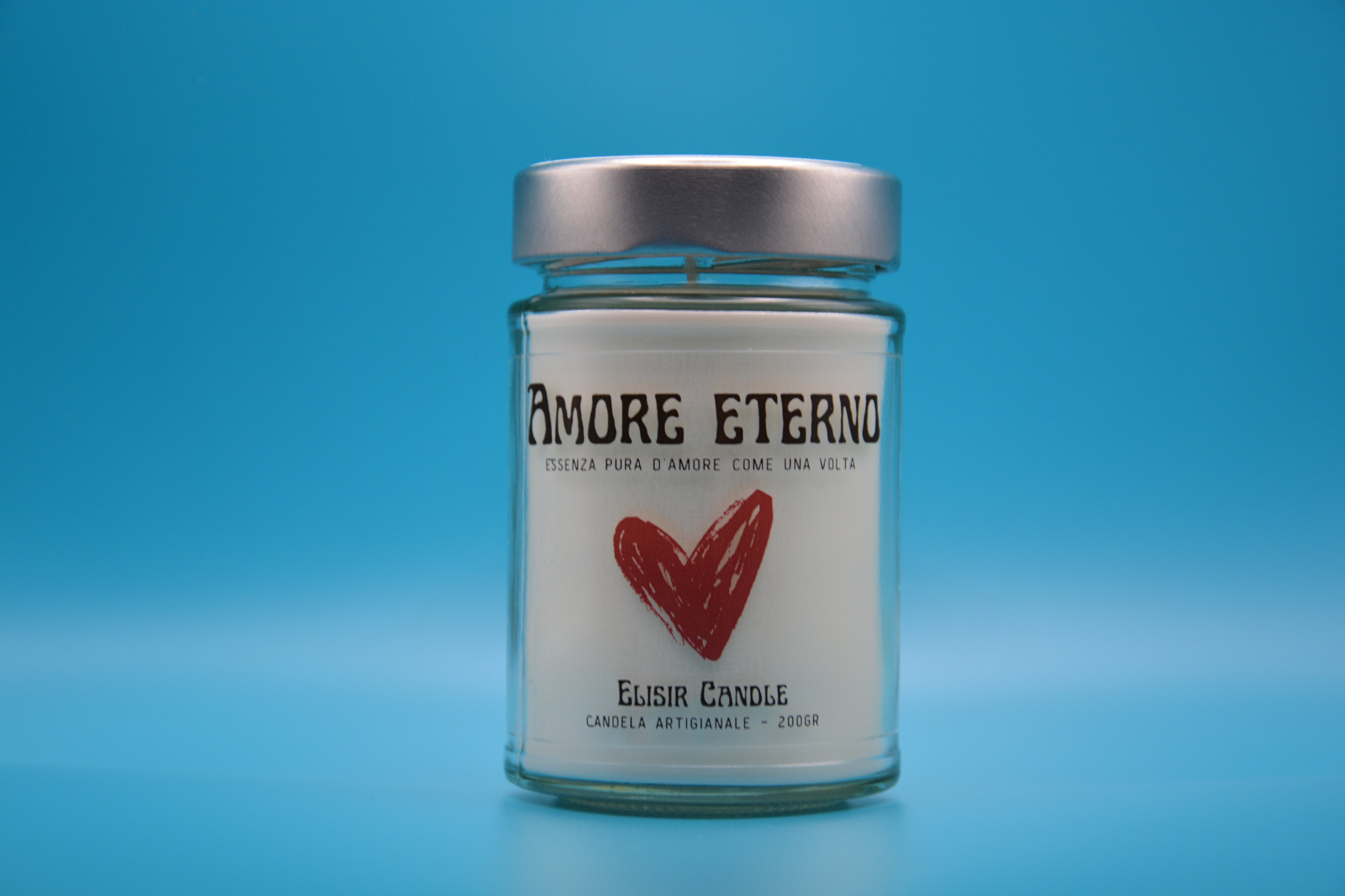 Amore eterno - Candela artigianale