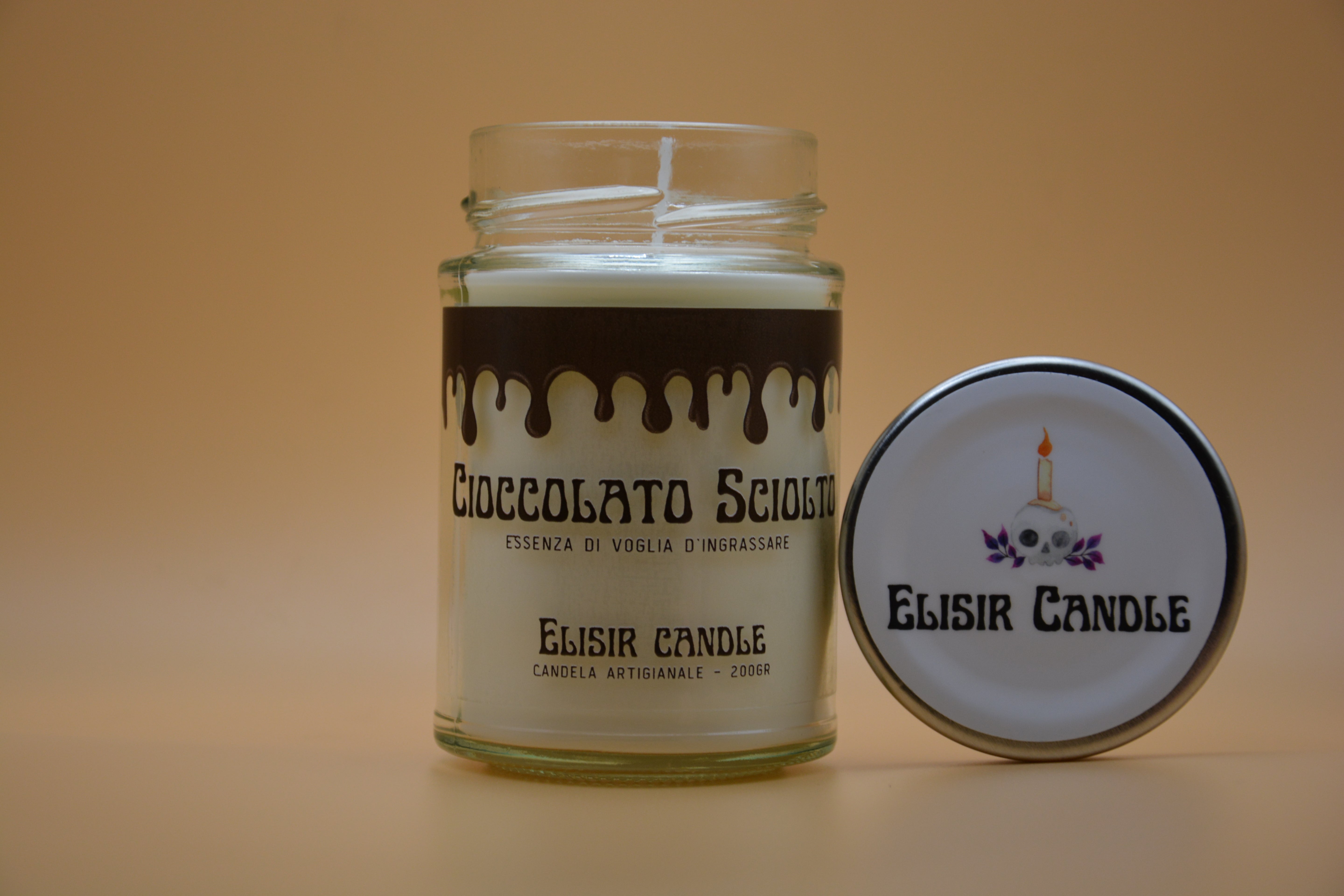 Cioccolato Sciolto - Candela artigianale