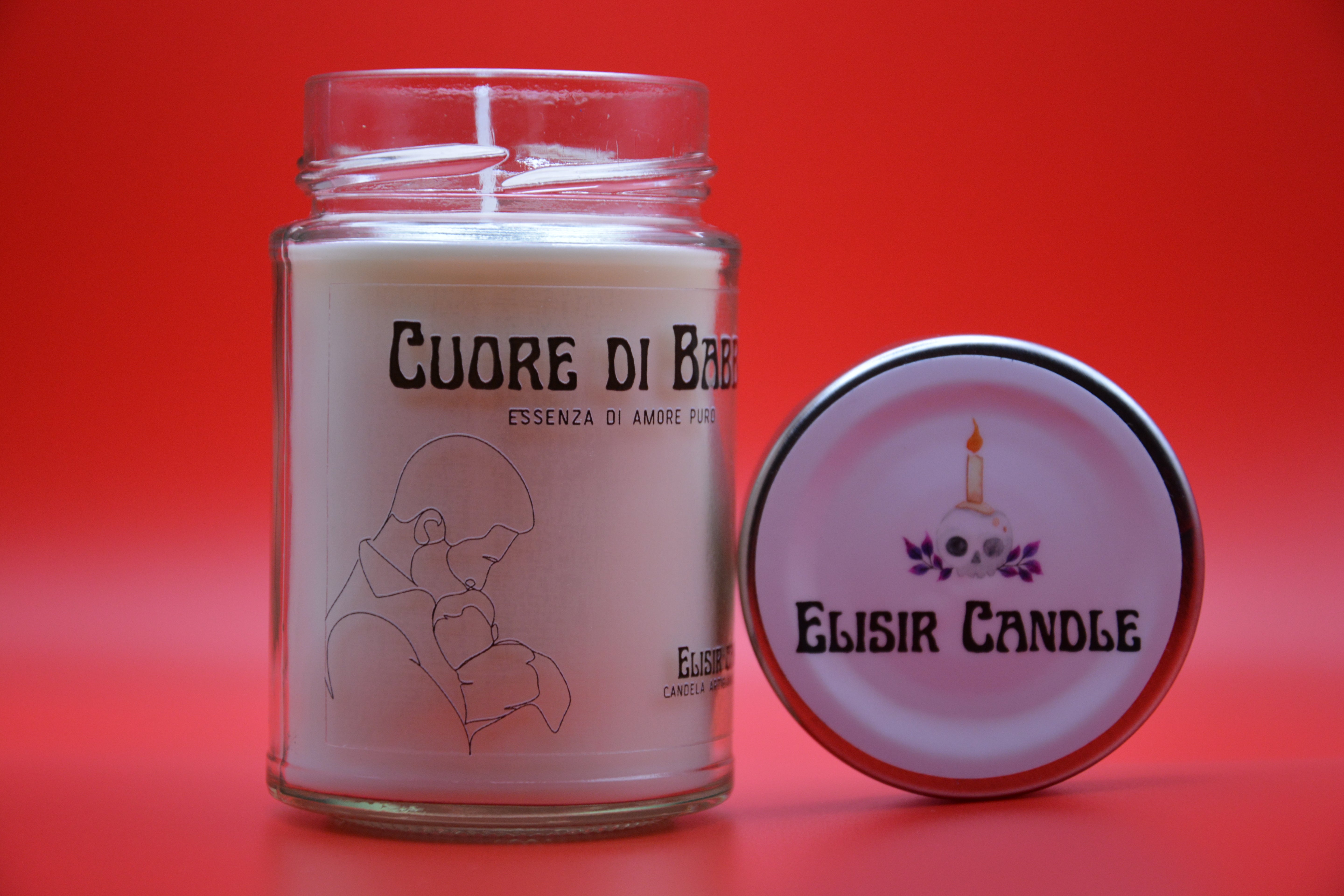 Cuore di Babbo - Candela artigianale