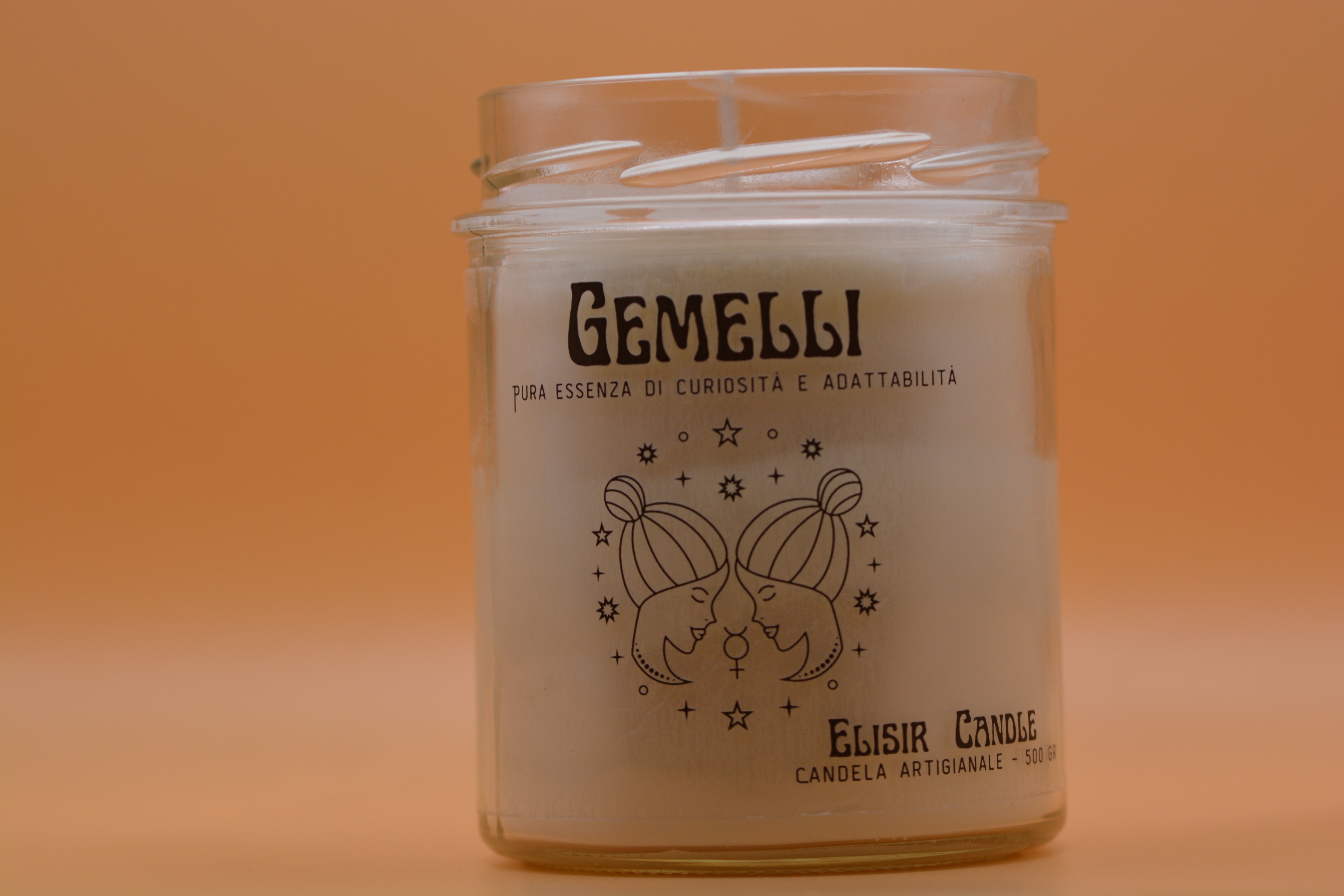 Gemelli - Candela zodiacale 500 gr