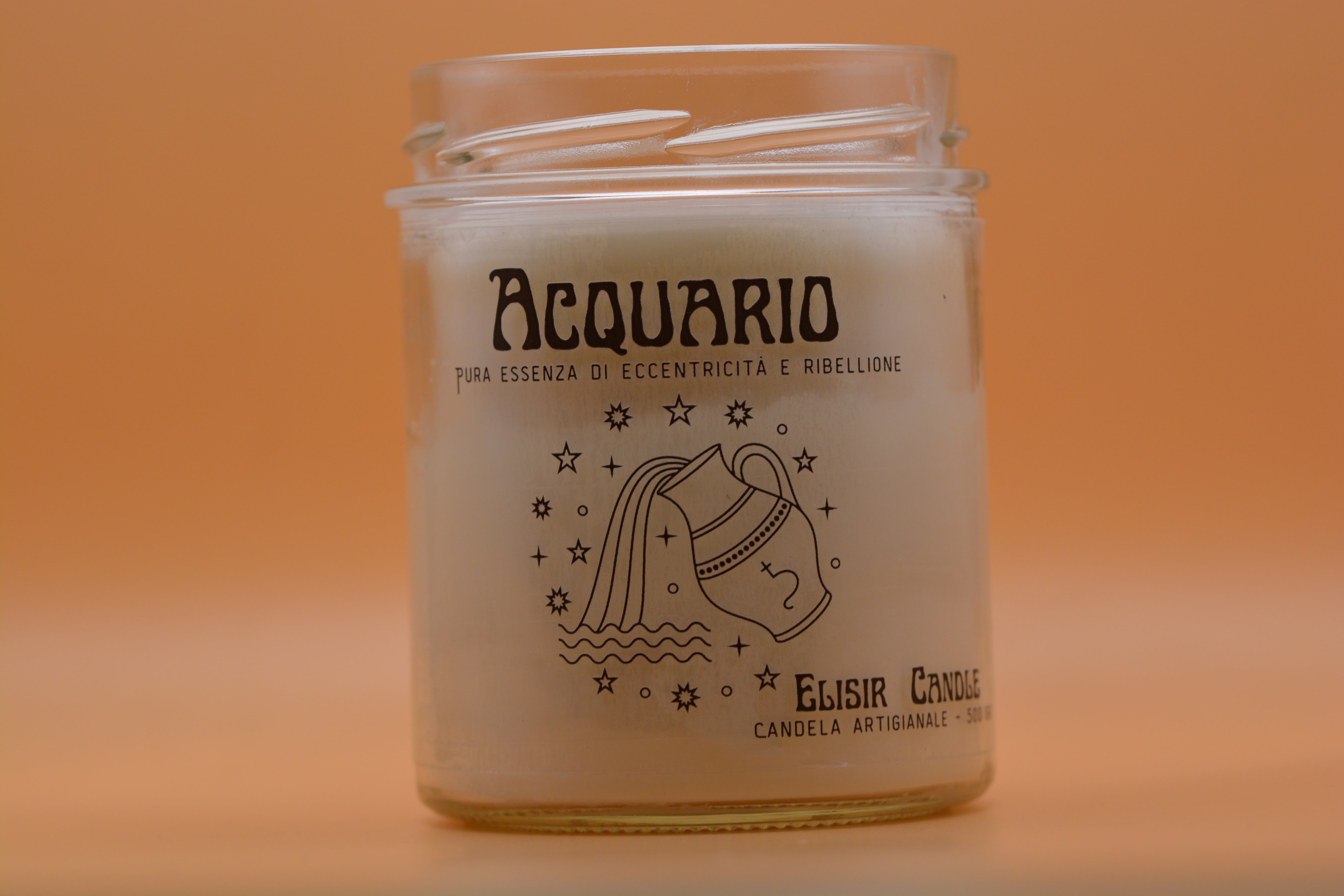 Acquario - Candela zodiacale 500 gr