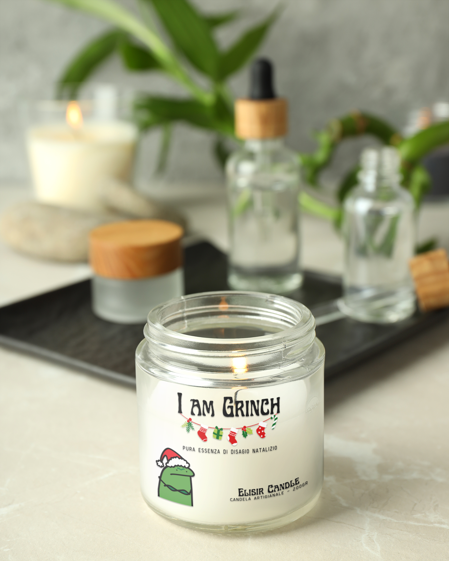 I am Grinch - Elisir Candle 200gr